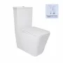 Унітаз підлоговий Qtap Crow Ultra Quiet безобідковий з сідінням Soft-close QTCRO27W51028 — Photo 10