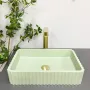 Умивальник (раковина) VBI FLORENTIA LIGHT GREEN MATT накладний — Photo 8