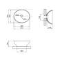 Раковина-чаша Qtap Dove 410х335х145 Matt black QT063078MBMBN — Photo 6