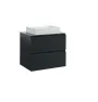 Тумба SANWEST GROUP VELMA  60 графіт +стільниця графіт+чаша Грейс — Photo 3
