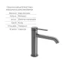 Комплект для умивальника+біде Qtap Robin Black Chrome: Змішувач для раковини QTROB1060M102K + Змішувач для біде QTROB2060102K — Photo 8