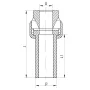 Розбірне різьбове з'єднання ВР 20x1 / 2F PPR Koer K0234.PRO (KP2599) — Photo 4