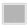 Дзеркало ZERIX MIRRA MR05-80x70-REVERSE з LED Touch, Anti-fog, димером, рег. яскравості (ZX6057) — Photo 7