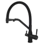 Змішувач для кухні MixxusPremium Gravity 021 BLACK REFL.BLACK (MI6978) — Photo 8