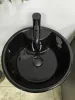 Умивальник (раковина) VBI BOLONIA BLACK GLOSSY підлоговий — Photo 7