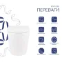 Готове рішення Qtap для ванної кімнати: Унітаз напольний Swan Rimless QT16223178W + інсталяція QT0122490S+ клавіша QT0111M08V1384W — Photo 10