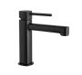 IMEX TOSCANA MATT BLACK Змішувач для умивальника, чорний матовий — Photo 3