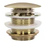 Донний клапан для ванни REA CLICK-CLACK BRUSHED GOLD — Photo 3