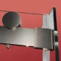 Бічна стінка до кабіни Koer SR SW01-90x200-TR-07 прозоре скло Easy Clean 8мм, графіт (KR5382) — Photo 54