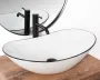 Умивальник (раковина) REA ROYAL WHITE BLACK EDGE накладний * — Photo 10