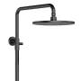 Душова система для душу Qtap Slavonice на два споживача QTSLA110BLM45914 Black Matt — Photo 8
