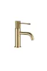 Змішувач для раковини VBI MILANO UNO BRUSHED GOLD низький — Photo 2