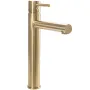 Змішувач для раковини (умивальника) REA TESS BRUSHED GOLD високий * — Photo 6