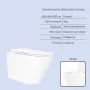 Готове рішення Qtap для ванної кімнати: підвісний унітаз Swan Ultra Quiet 520x360x320 + комплект інсталяції Nest 4 в 1 (кругла клавіша Chrome) — Photo 11