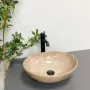 Умивальник (раковина) VBI PARMA BROWN STONE GLOSSY накладний — Photo 5