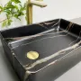Умивальник (раковина) VBI VELLETRI BLACK STONE MATT накладний — Photo 8
