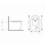 Біде підлогове Qtap Jay 560х360х410 мм, White QT07443375W — Photo 3