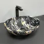 Умивальник (раковина) VBI PARMA BLACK OPAL GLOSSY накладний — Photo 7