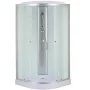 Бокс душовий без гідромасажу Mixxus STRONG SB02-90x90x215-FB SATIN з низьким піддоном (MI6886) — Photo 13