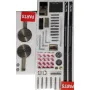 Двері в нішу Koer SR SD01-120x200-TR-07 прозоре скло Easy Clean 8мм, графіт (KR5378) — Photo 42