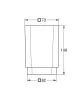 Стакан для зубних щіток Grohe Selection Cube (40783000) — Photo 4