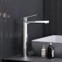 Високий змішувач для умивальника, хром Damixa 400250000 Merkur — Photo 5