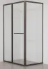 CRUZE душова кабіна 80*120*200см, тип дверей COME IN, профіль metal gun, прозоре скло — Photo 8