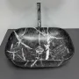 Умивальник (раковина) VBI RAVENNA BLACK OPAL MATT накладний — Photo 10