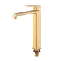 Змішувач для умивальника Haiba GAUDI 001 (HIGH) BRUSHED GOLD (HB9597) — Photo 9