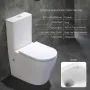 Унітаз підлоговий Qtap Virgo Ultra Quiet безобідковий з сидінням Soft-close WHITE QT18226092AW — Photo 9