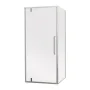 Душова кабіна без піддону Mixxus Premium BEVEL SC01-90x90x195-TR Chrome прозоре скло 6мм (MI6863) — Photo 4