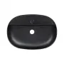 Раковина-чаша Qtap Scorpio 610x400x120 Matt black QT142203MBMBN — Photo 5