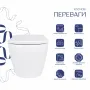Унітаз підвісний Qtap Robin ML Ultra Quiet 520x365x365 мм, з сидінням Soft-close MagLock, White QTROBML26W49623 — Photo 11