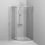 Душеве огородження 5-corner Pivot 90x90 см, без піддону AM.PM W90UG-405-090MT Gem — Photo 12