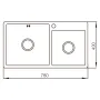 Мийка Mixxus MX7843-220x1.0-Satin (MX0564) — Photo 3