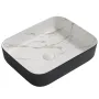 Раковина накладна MIXXUS PREMIUM DIVERSE-0110 MARBLE-BLACK 500х390х130mm (MP6517) — Photo 8
