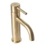 Змішувач для раковини (умивальника) REA LUNGO BRUSHED GOLD низький — Photo 6