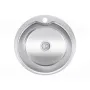 Кухонна мийка Lidz 510-D Polish 0,6 мм (LIDZ510POL06) — Photo 7