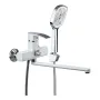 Змішувач для ванни Mixxus Magnum 006 (Euro) White-Chrome (MI6202) — Photo 3