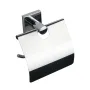 Тримач для туалетного паперу з кришкою VBI SATURN CHROME — Photo 2