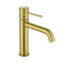 IMEX BLESS BRUSHED GOLD Змішувач для умивальника, PVD матове золото — Photo 6