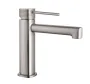 IMEX FIRENZE BRUSHED NICKEL Змішувач для умивальника, матовий нікель — Photo 3