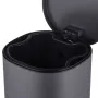 Відро для сміття з плавним закриттям овальне Mixxus Premium Olivary-TC0105 Graphite 5 л колір графіт (MI7063) — Photo 17