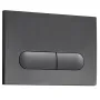 Панель змиву Koer KT-0608-07 240x160x10mm пластикова, закруглена (графіт) — Photo 10