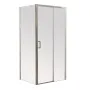 Душова кабіна без піддону Mixxus Premium DIVERSE SC03-100x80x195-TR Chrome прозоре скло 6мм (MI6865) — Photo 5