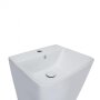 Раковина для підлоги моноблок Qtap Tern 440х380х830mm White з донним клапаном QT1711G302W — Photo 11