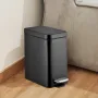 Відро для сміття з плавним закриттям прямокутне Mixxus Premium Quadro-TC0105 Black 5 л колір чорний (MI7061) — Photo 21