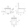 Унітаз підвісний Qtap Tern Ultra Quiet 520×345×325 мм, Stone grey, з сидінням Slim Duroplast / Soft-close / Quick Release QTTER26SG49000 — Photo 10