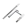 Змішувач латунний для раковини Lidz Orion 001FH високий (k25) LDORI001FHCRM48096 Chrome — Photo 18