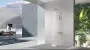 IMEX MONZA BRUSHED NICKEL Душова колона з термостатом TURN CLEAN, матовий нікель — Photo 6